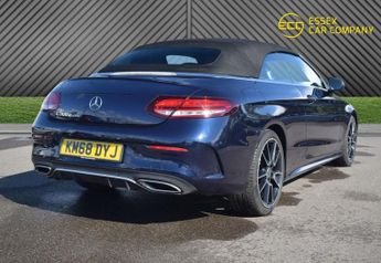 MERCEDES-BENZ C-CLASS 2.0 C300d AMG Line (Premium) Cabriolet 2dr Diesel G-Tronic+ Euro