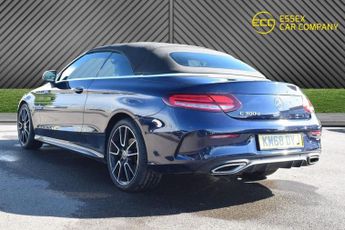 MERCEDES-BENZ C-CLASS 2.0 C300d AMG Line (Premium) Cabriolet 2dr Diesel G-Tronic+ Euro