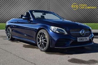 MERCEDES-BENZ C-CLASS 2.0 C300d AMG Line (Premium) Cabriolet 2dr Diesel G-Tronic+ Euro