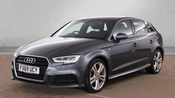 AUDI A3 1.6 TDI 30 S line Sportback 5dr Diesel S Tronic Euro 6 (s/s) (11