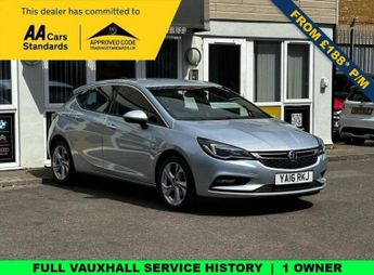 Vauxhall Astra 1.4i Turbo SRi Nav Hatchback 5dr Petrol Auto Euro 6 (s/s) (150 p