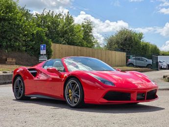 Ferrari 488 3.9T V8 Spider 2dr Petrol F1 DCT Euro 6 (s/s) (670 ps)