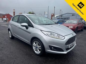 Ford Fiesta 1.25 Zetec Hatchback 5dr Petrol Manual Euro 6 (82 ps)
