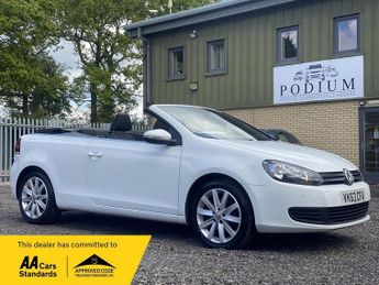 Volkswagen Golf TDi 1.6 TDI BlueMotion Tech SE Cabriolet Euro 5 (s/s) 2dr