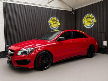 MERCEDES-BENZ CLA 2.0 CLA45 AMG Coupe 4dr Petrol SpdS DCT 4MATIC Euro 6 (s/s) (360