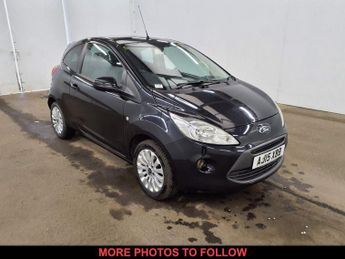 Ford Ka 1.2 Zetec Hatchback 3dr Petrol Manual Euro 5 (s/s) (69 ps)