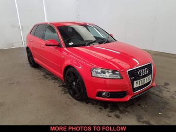 Audi A3 1.6 TDI S line Sportback 5dr Diesel Manual Euro 5 (s/s) (105 ps)