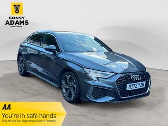 Audi A3 1.0 TFSI 30 S line Sportback 5dr Petrol Manual Euro 6 (s/s) (110