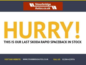 SKODA RAPID SPACEBACK 1.6 TDI S Hatchback 5dr Diesel DSG Euro 5 (90 ps)