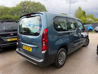 CITROEN E-BERLINGO 52kWh PLUS XL MPV 5dr Electric Auto (7.4kW Charger) (136 ps)