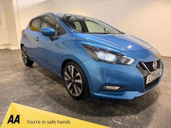 Nissan Micra 1.0 IG-T Tekna Hatchback 5dr Petrol XTRON Euro 6 (s/s) (92 ps)