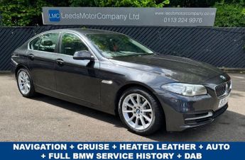 BMW 5 SERIES 2.0 520d SE Saloon 4dr Diesel Auto Euro 6 (s/s) (190 ps)