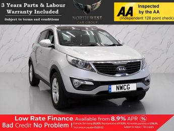 Kia Sportage 1.7 CRDi EcoDynamics 2 SUV 5dr Diesel Manual 2WD Euro 5 (s/s) (1