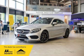 Mercedes C Class 2.0 C200 AMG Line (Premium) Coupe 2dr Petrol G-Tronic+ Euro 6 (s