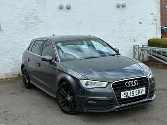 Audi A3 1.6 TDI S line Sportback 5dr Diesel Manual Euro 6 (s/s) (110 ps)