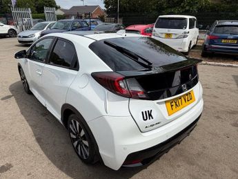 HONDA CIVIC 1.8 i-VTEC SR Hatchback 5dr Petrol Auto Euro 6 (142 ps)
