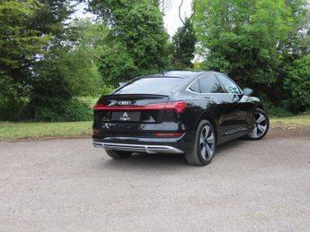 AUDI E-TRON 50 S line Sportback 5dr Electric Auto quattro 71.2kWh (313 ps)