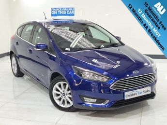 Ford Focus 1.0T EcoBoost Titanium Hatchback 5dr Petrol Manual Euro 6 (s/s) 