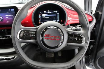 FIAT 500E 42kWh RED Hatchback 3dr Electric Auto (118 ps)