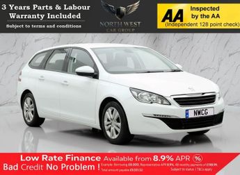 Peugeot 308 1.2 PureTech Active Estate 5dr Petrol EAT Euro 6 (s/s) (130 ps) 