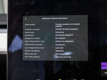 TESLA Model 3 Standard Range Plus Saloon 4dr Electric Auto RWD (241 bhp)