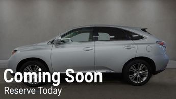 LEXUS RX 3.5 450h V6 Advance SUV 5dr Petrol Hybrid CVT 4WD Euro 5 (s/s) (