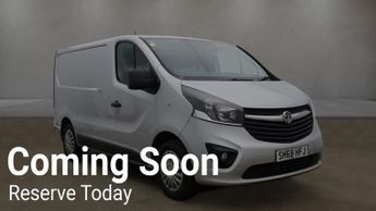 Vauxhall Vivaro 1.6 CDTi 2900 SPORTIVE NO VAT VAN L1 H1 Euro 6 (120 ps)