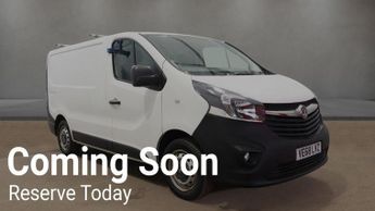 Vauxhall Vivaro 1.6 CDTi 2700 SAT NAV NO VAT VAN Euro 6 (s/s) (95 ps)
