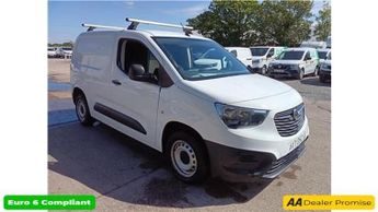 Vauxhall Combo White 1.5 Turbo D 2000 Dynamic van, 21,100 miles, Euro 6, ULEZ c