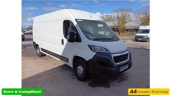 Peugeot Boxer White 2.0 BlueHDi 335 L3 H2 panel van, 30,600 miles, Euro 6, ULE
