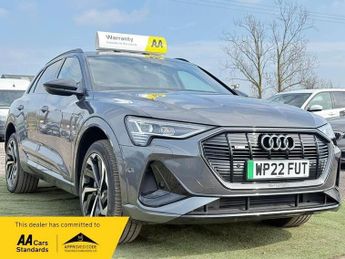 AUDI E-TRON 50 Black Edition Auto quattro 5dr 71.2kWh (11kW Charger)