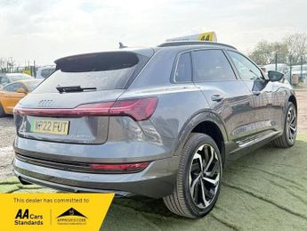 AUDI E-TRON 50 Black Edition Auto quattro 5dr 71.2kWh (11kW Charger)