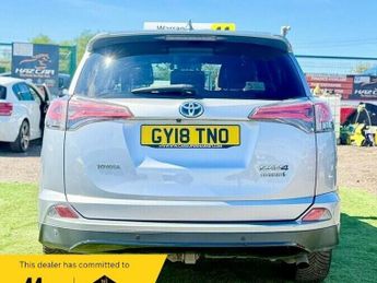 TOYOTA RAV4 2.5 VVT-h Excel CVT 4WD Euro 6 (s/s) 5dr (Safety Sense, Nav)