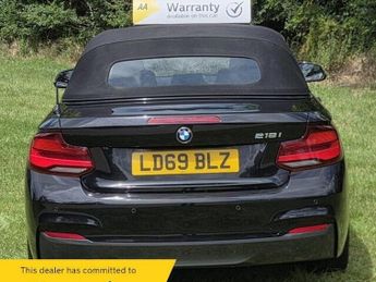 BMW 2 SERIES 1.5 218i GPF M Sport Convertible 2dr Petrol Auto Euro 6 (s/s) (1