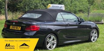 BMW 2 SERIES 1.5 218i GPF M Sport Convertible 2dr Petrol Auto Euro 6 (s/s) (1