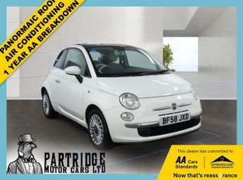 Fiat 500 1.2 Lounge Hatchback 3dr Petrol Manual Euro 4 (69 bhp)