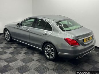 MERCEDES-BENZ C-CLASS 2.0 C200 Sport Saloon 4dr Petrol 7G-Tronic+ Euro 6 (s/s) (184 ps
