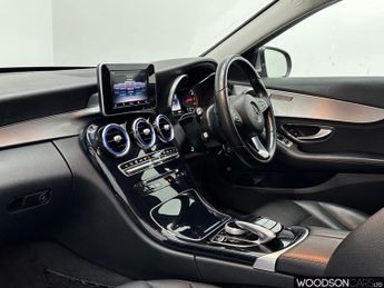 MERCEDES-BENZ C-CLASS 2.0 C200 Sport Saloon 4dr Petrol 7G-Tronic+ Euro 6 (s/s) (184 ps