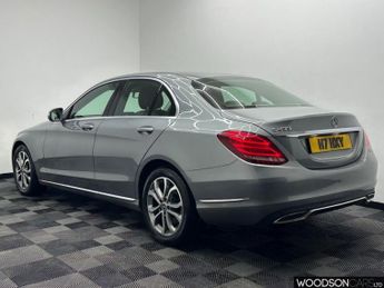 MERCEDES-BENZ C-CLASS 2.0 C200 Sport Saloon 4dr Petrol 7G-Tronic+ Euro 6 (s/s) (184 ps