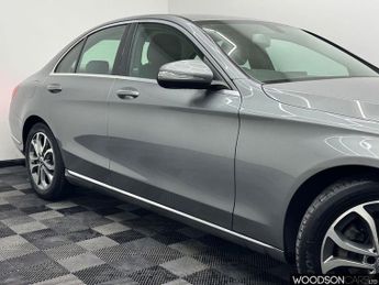 MERCEDES-BENZ C-CLASS 2.0 C200 Sport Saloon 4dr Petrol 7G-Tronic+ Euro 6 (s/s) (184 ps