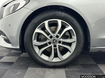 MERCEDES-BENZ C-CLASS 2.0 C200 Sport Saloon 4dr Petrol 7G-Tronic+ Euro 6 (s/s) (184 ps