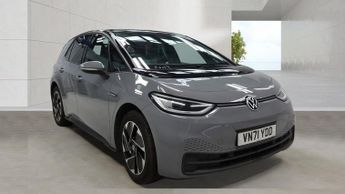 Volkswagen ID.3 Pro 58kWh Family Hatchback 5dr Electric Auto (145 ps)