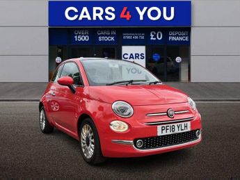 Fiat 500 1.2 Lounge Hatchback 3dr Petrol Manual Euro 6 (s/s) (69 bhp)