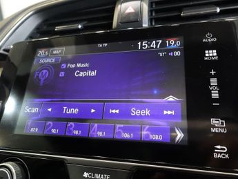 HONDA CIVIC 1.0 VTEC Turbo EX Hatchback 5dr Petrol CVT Euro 6 (s/s) (126 ps)