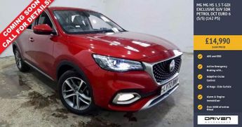 MG HS 1.5 T-GDI Exclusive SUV 5dr Petrol DCT Euro 6 (s/s) (162 ps)