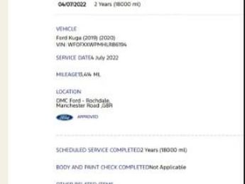 FORD KUGA 2.5 EcoBoost Duratec 14.4kWh ST-Line First Edition SUV 5dr Petro