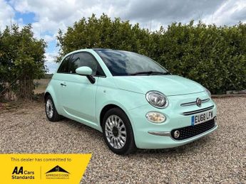 Fiat 500 1.2 Lounge Hatchback 3dr Petrol Manual Euro 6 (s/s) (69 bhp)