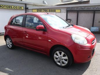 NISSAN MICRA 1.2 12V Acenta Hatchback 5dr Petrol CVT Euro 5 (80 ps)