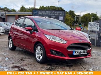 Ford Fiesta 1.0T EcoBoost Zetec Hatchback 5dr Petrol Manual Euro 6 (s/s) (10