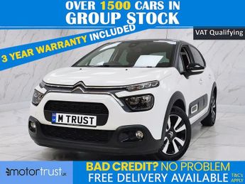 CITROEN C3 1.2 PureTech PLUS Hatchback 5dr Petrol Manual Euro 6 (s/s) (83 p